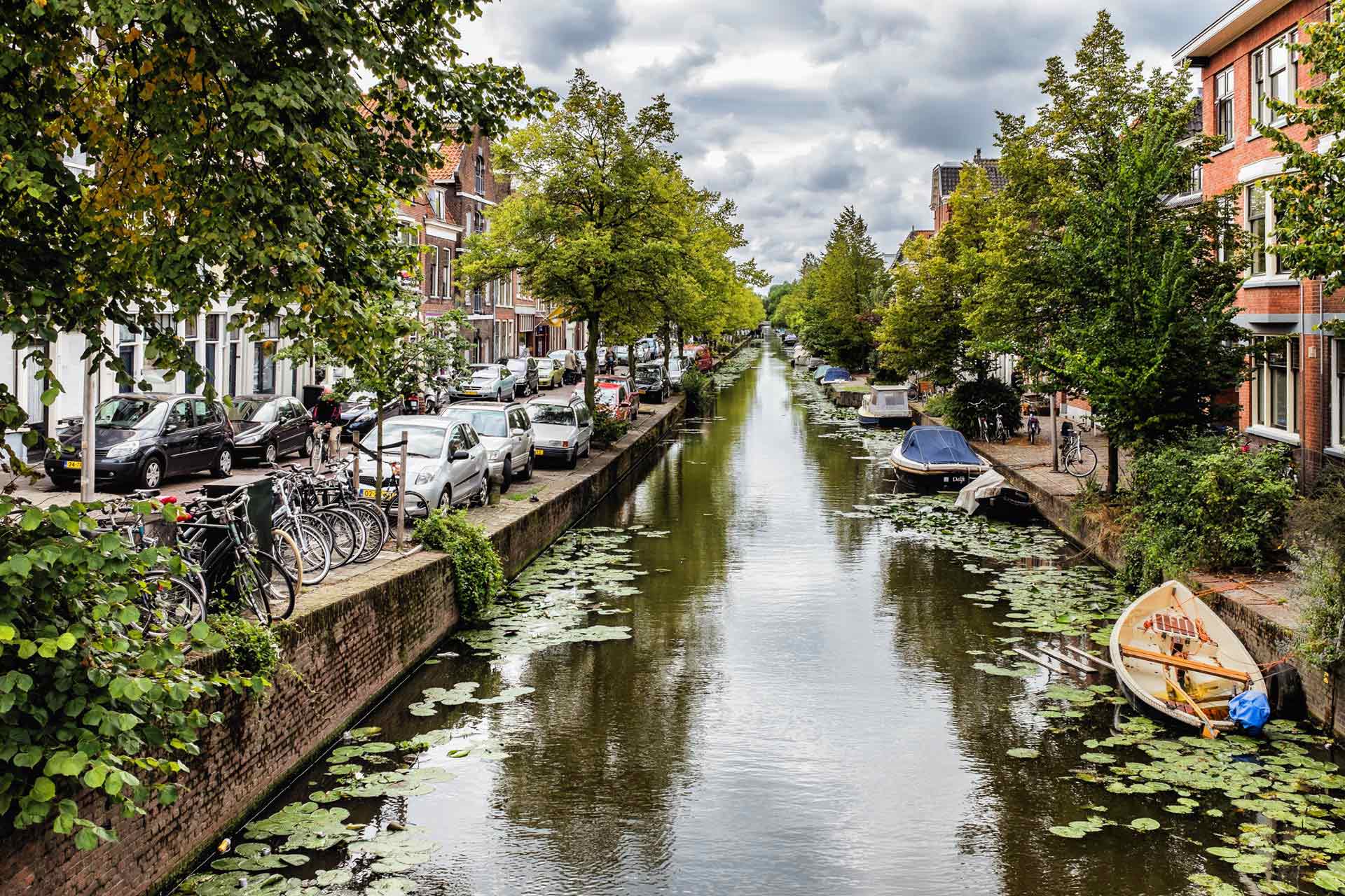 Delft Canal Delft Netherlands